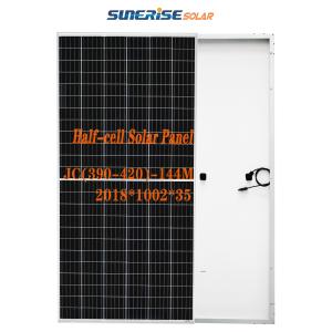 Household 405W 50.1V 144PCS Half Cell Solar Panel