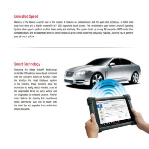 Autel Maxisys MS908 Automotive Diagnostic Scanner Tool and Analysis System with