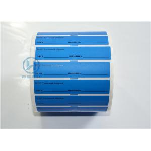 Non Residue Tamper Evident Security Alarm Label / Warranty VOID Label