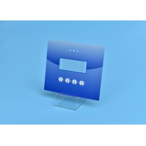 Gradient Printing Graphic Overlay / Membrane Switch Overlay High Lifespan