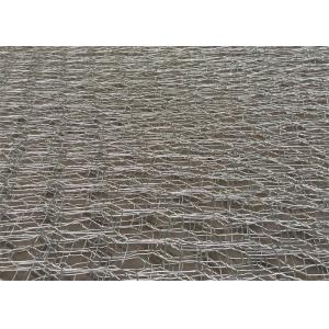 Metal Galvanized Gabion Basket Gabion Mesh Roll High Tensile Strength