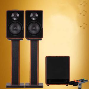 40W Density 2-Loudspeaker Bookshelf Speaker for Aux/Usb Input