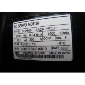 YASKAWA AC SERVO MOTOR 10.7A 8.43N.m Servo Motor 1500RPM SGMGH-13A2A-YR13