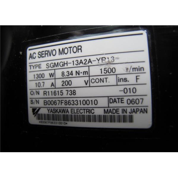 YASKAWA AC SERVO MOTOR 10.7A 8.43N.m Servo Motor 1500RPM SGMGH-13A2A-YR13