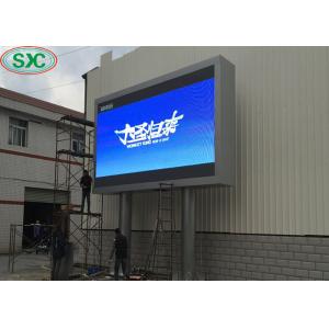 1/8 Scan P6 Full Color LED Advertising Screen TV Wall Column Structure Display