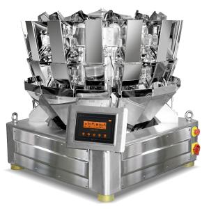 14 Head 1.6L Multihead Combination Weigher With Packing Machine