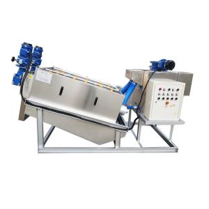 China Automated Volute Sludge Dewatering Press with Integrated Thickening on sale