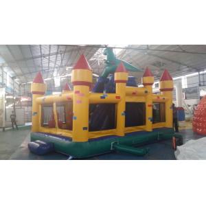 Hand Painting Inflatable Amusement Park Fun Jumping Bouncer Castle