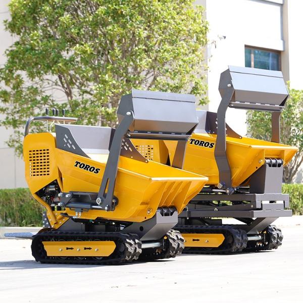 Quality Gardening 500kg Tracked Dumper Small Scale Low Noise wholesale