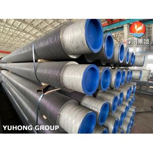 ASTM A312 TP347H High Frequency Welding Fin Tube In Air Preheater And Condenser
