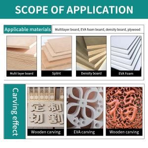 Cnc Two Flute groove Endmill 2F Straight Router Bit for Woodworking MDF Cutting