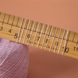 Recyclable Lightweight Spun Wool Yarn , Moistureproof Dyed Polyester Spun Yarn