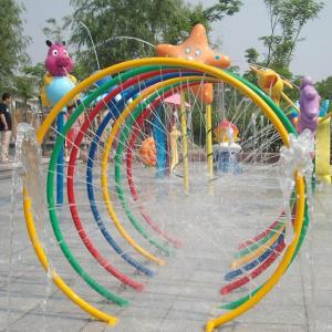 Outside Splish Splash Pad Commercial Playground Splash Pad For 8 - 60 Years