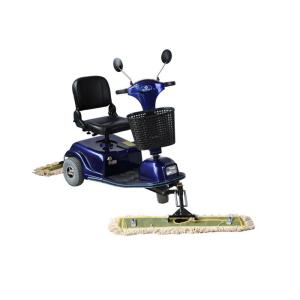 High Pressure Cleaning Dust Cart Scooter With Battery Powered Operated