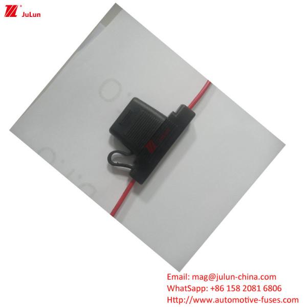 Quality Midget Water Resistant 60 Amp Automotive Fuse Holder With Transparent Cover wholesale