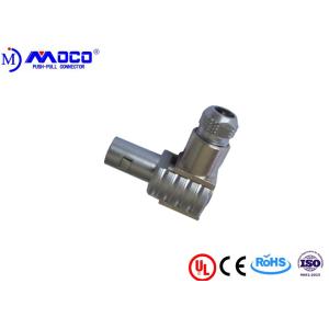 FLA 00 250 Right Angle Coaxial Cable Connectors With Nut For NDT Cable