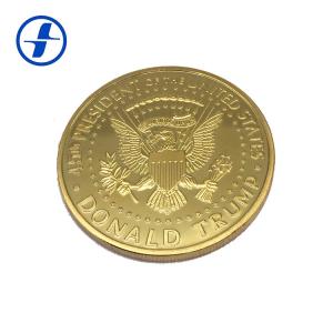 Professional Custom Metal Coins , Plating Antique Gold Challenge Coins