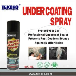 500ml 600ml Rubberized Car Undercoating Spray Aerosol for Car Underseal Smooth