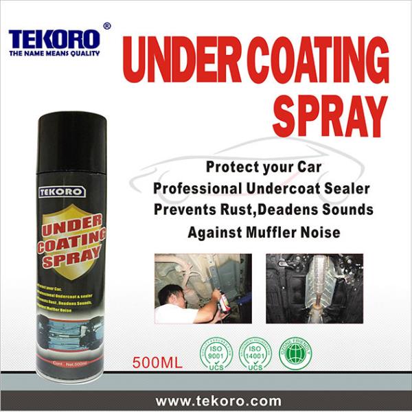 500ml 600ml Rubberized Car Undercoating Spray Aerosol for Car Underseal Smooth