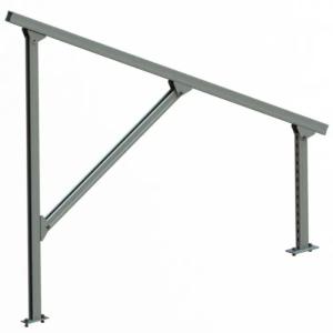 Ground Solar Panel Tilt Mount Brackets Photovoltaic Bracket Portable Mounting