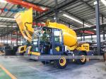 2.5cbm 2.5m3 Mobile Self Loading Concrete Mixer With 240 Degree Rotation