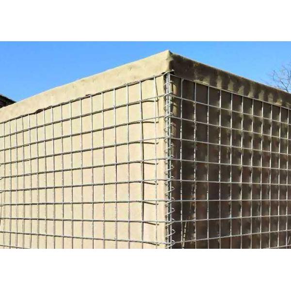 Heavy Duty Canvas Defensive Barrier With Geotextile Fabric For Obstruct​