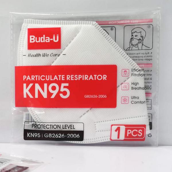 Folding KN95 Particulate Respirator Mask With GB2626-2019 Standard Buda-U BU