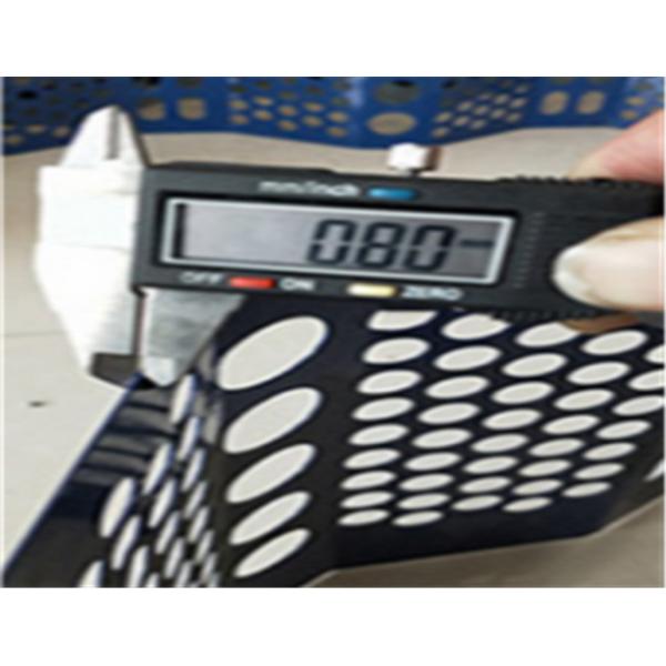 Perforated Corrugated Windbreak Fence Panels Anti Dust Environment Friendly