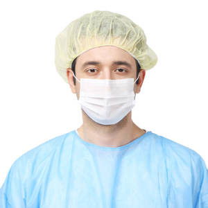 3 Ply Cleanroom Disposable PP Non Woven Face Mask
