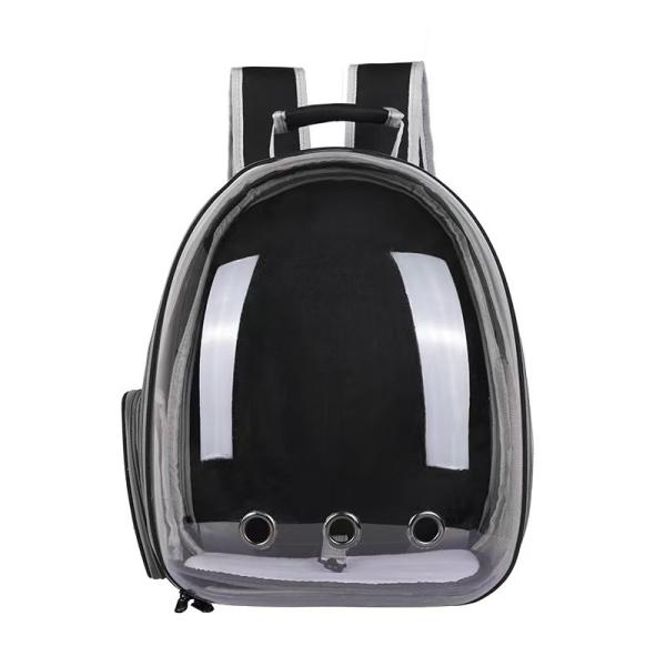 Quality Main Material Oxford Dual-Shoulder Cat Space Capsule Pet Travel Backpack with Panoramic View Lining Material Polyester wholesale
