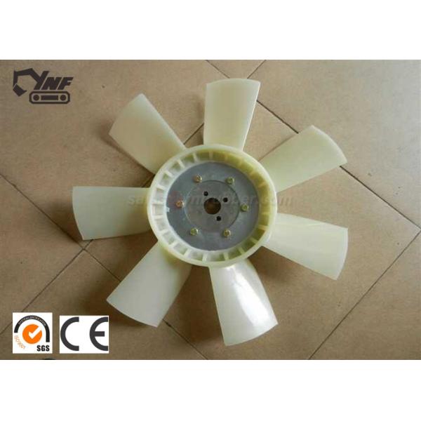 Quality White Excavator Spare Parts , Generator Genset Engine Cooling Fan Assembly 4BG1 wholesale