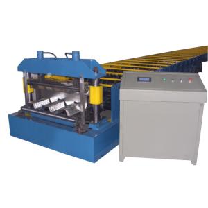 China Fully Automatic Galvanized Steel Roll Forming Machine For Roof Deck Working 8-12m/min on sale