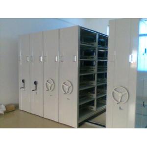 Library Steel High Density Storage Cabinets , Mobile Storage Shelving Systems