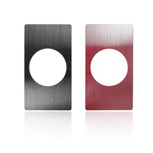 Nameplate In Mould Decorating Process Wear Resistant Lightweight