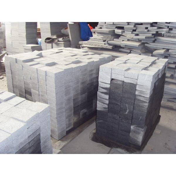 G654 Granite Paving Slabs Elegant Paving Brick High Durability 10 X 10 X 10cm