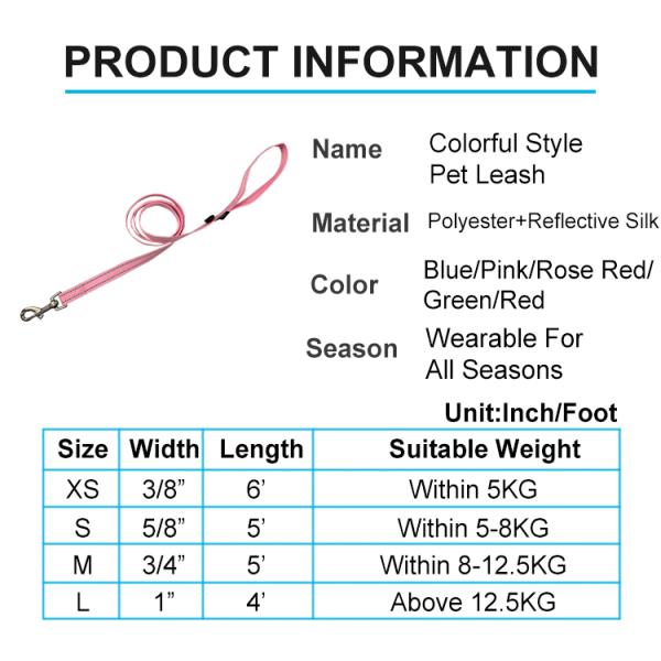 Personalized Buckle Waterproof Dog Leash