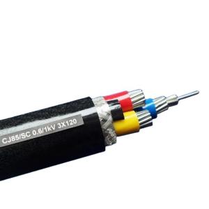 China Four Core Copper Conductor XLPE Insulated Cable IEC 60502-1 on sale