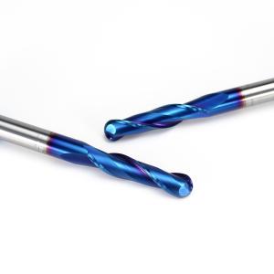 Manufacturer CNC Tools 1/2/3/4/6 Flutes Flat Ball Nose Corner Radius Aluminum