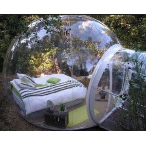 China Hiqh Quality Transparent TPU Inflatable Dome Tent for Sale on sale