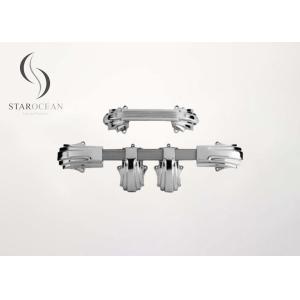 China Silver Plating Decorative Casket Handles Casket Hardware Free Samples 16# (P9006set) on sale