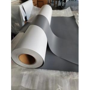 Satin Gray Back PET Banner 330gsm/420gsm/450gsm For Ecosolvent Printing For Roll