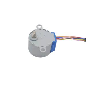 Permanent Magnet Gear Stepper Motor Low Noise 12V 5-Wire Gear Stepper Motor