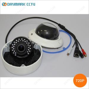 720p Onvif Vandalproof Network Video Camera with POE Free CMS