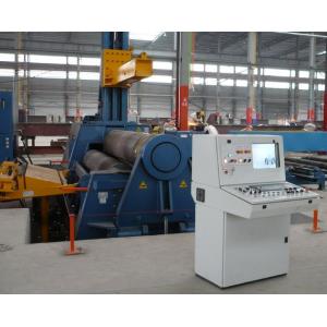 Hydraulic 4 Roller Hydraulic Plate Rolling Machine With Top And Side Support
