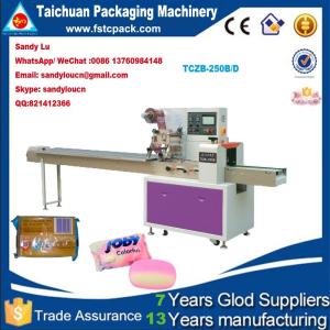 Hotel soap , house soap , toile soap pillow packaging machine, soap wrapping