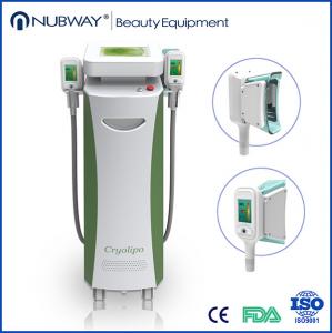 China Fat Freeze Cryolipolysis Slimming Machine Coolsculpting , 2 Handles on sale