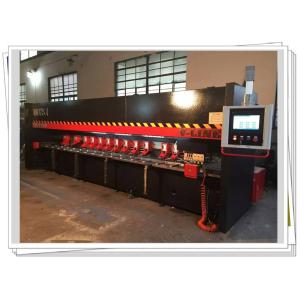 Touch Screen CNC Sheet Metal Grooving Machine With Pneumatic Clamp For SS Slot