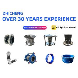 Round Head Code Bellows Stainless Steel Flange Single Globe Rubber Expansion