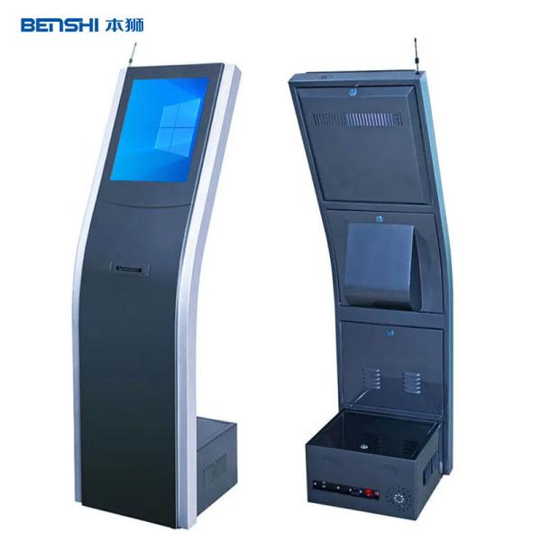 Quality Kiosk Queue Management System Ticket Dispenser With Calling Pan / LED Panel wholesale