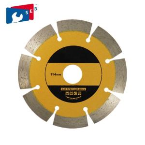 Smooth Circular Saw Tile Blade , Dry Cut Diamond Blade Commonly Used Series